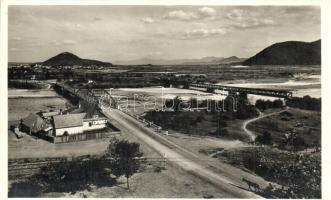 Huszt, Chust, Khust; látkép, vasúti híd / general view, bridges, railway bridge