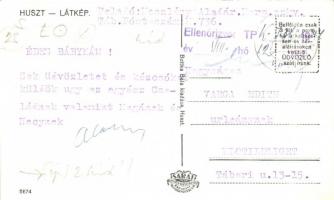 Huszt, Chust, Khust; látkép, vasúti híd / general view, bridges, railway bridge