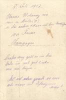 1917 Német katonák fedezékben Franciaországban Reims közelében / WWI German soldiers in a cover shel...