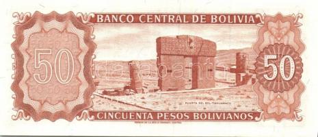 Bolívia 1962. 10B, 50B, 100B (3x klf variánsok) T:I (4x), II (1x)