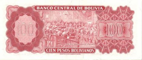 Bolívia 1962. 10B, 50B, 100B (3x klf variánsok) T:I (4x), II (1x)