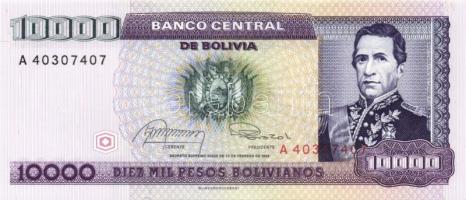 Bolívia 1981-84. 500B, 1000B, 5000B, 10.000B, 50.000B, 100.000B T:I