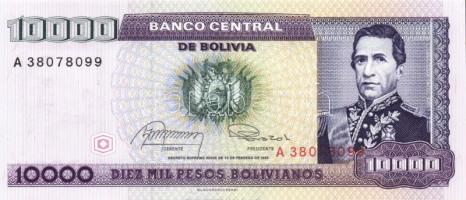 Bolívia 1987. 1c, 5c, 10c, 50c, 1B T:I
