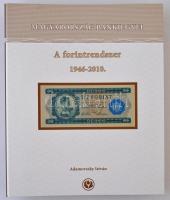 Adamovszky István: Magyarország Bankjegyei 1. - A forintrendszer 1946-2010. Színes bankjegy katalógus, nagyalakú négygyűrűs mappában. Új állapotban