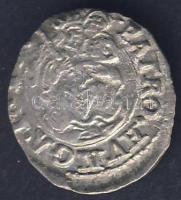 16.. Denár Ag II.Mátyás ÉH870, veret eltolódva, ezért az évszám csak részben látszik T:II