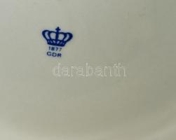 Lippelsdorf  porcelán csengő, matricás, jelzett, hibátlan, m:12 cm