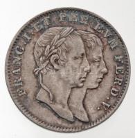 Habsburg Birodalom / Pozsony 1830. szeptember 28. Koronázási zseton Ag I. Ferenc - V. Ferdinánd (3,26g) T:2 kis patina  Habsburg Monarchy / Bratislava 28 September 1830. Coronation Silver Jeton Ag Franz I - Ferdinand V (3,26g) C:XF small patina  HTÉ.: 899.