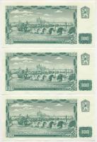 Csehszlovákia 1961. 100K (6x) sorszámkövetők T:I,I-
Czechoslovakia 1961. 100 Korun (6x) sequential ...