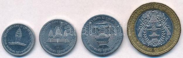 Kambodzsa ~1990. 50R-500R (4xklf) T:1-
Cambodia ~1990. 50 Riels - 500 Riels (4xdiff) C:AU