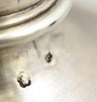 Ezüst (Ag.) szecessziós karafa pár (2 db), jelzett, mesterjeggyel, monogrammal, m:36 cm (2×), nettó:...