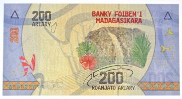 Madagaszkár 2017. 200A T:I
Mdagascar 2017. 200 Ariary C:UNC