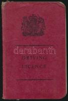 1966 Angol vezetői engedély