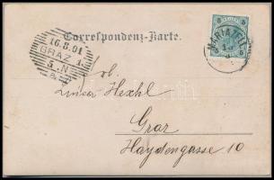 1901 Mariazell, Deer feeding in winter. N. Kiss photo