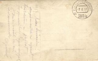 4 db régi osztrák-magyar katonai fotólap / 4 pre-1945 Austro-Hungarian K.u.K. military photo postcar...