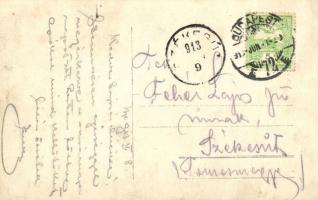 4 db régi osztrák-magyar katonai fotólap / 4 pre-1945 Austro-Hungarian K.u.K. military photo postcar...