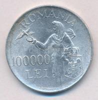 Románia 1946. 100.000L Ag "I. Mihály" T:2
Romania 1946. 100.000 Lei Ag "Mihai I"...