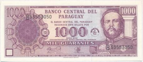 Paraguay 2002. 1000G T:I Paraguay 2002. 1000 Guaranies C:UNC