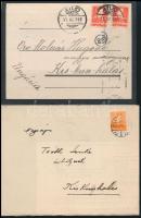 cca 1939 5 db gyászjelentés