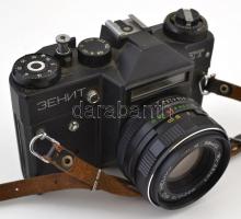 Zenit ET fényképezőgép, Helios-44M-6 58mm 1:2 objektívvel, működőképes állapotban / Vintage Russian ...
