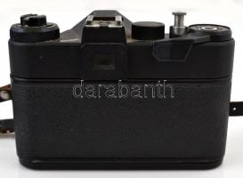 Zenit ET fényképezőgép, Helios-44M-6 58mm 1:2 objektívvel, működőképes állapotban / Vintage Russian ...