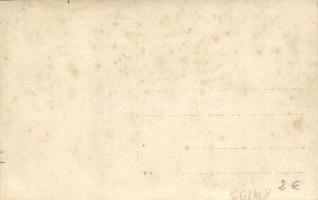 3 db régi katonai fotólap / 3 pre-1945 military photo postcards, K.u.K. group photo