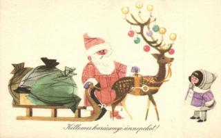 33 db modern üdvözlőlap (Karácsony, Újév) / 33 modern greeting cards (Christmas, New Year)