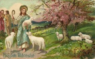 66 db modern vallásos témájú üdvözlőlap, karácsonyi lapok, pápák, közte 8 db régi képeslap / 66 mode...