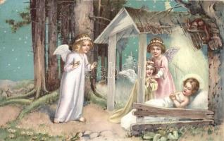 66 db modern vallásos témájú üdvözlőlap, karácsonyi lapok, pápák, közte 8 db régi képeslap / 66 mode...