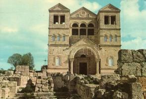 68 db főleg modern városképes izraeli lap / 68 mostly modern town-view postcards of Israel