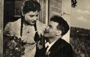 50 db főleg modern színész motívumlap / 50 mostly modern actor and actress motive cards