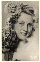 50 db főleg modern színész motívumlap / 50 mostly modern actor and actress motive cards