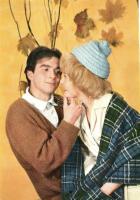 27 db modern romantikus férfi-nő páros képeslap / 27 modern mostly romantic couple postcards