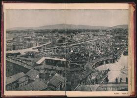 cca 1910 Ricordo di Roma.  Képes leporelló Róma városáról, 29 db látképpel, olasz, francia, angol, n...