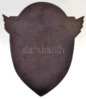 1942. Csillaghegyi MOVE (Magyar Országos Véderő Egylet)" fém plakett (89,5x77mm) T:2