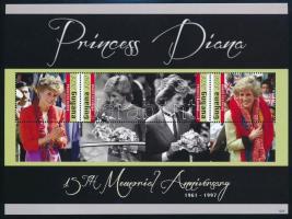 Diana hercegnő kisívsor Princess Diana mini sheet set