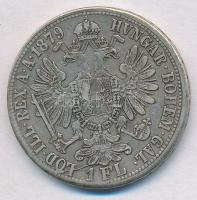 Ausztria 1879. 1Fl Ag "Ferenc József" T:2,2- 
Austria 1879. 1 Florin Ag "Franz Josep...