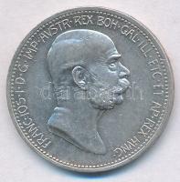 Ausztria 1908. 1K Ag "Ferenc József - Jubileum" T:1- Austria 1908. 1 Corona Ag "Franz...