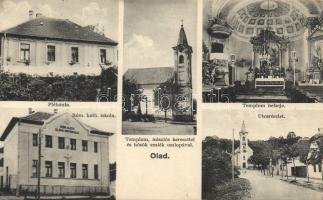 Olad katonai emlékművel