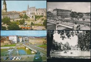 67 db modern erdélyi városképes lap (Nagyvárad, Kolozsvár, Marosvásárhely) / 67 modern Transylvanian town-view postcards (Oradea, Cluj, Targu Mures)