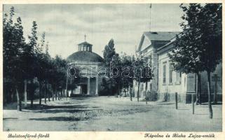 Balaton - 17 db régi városképes lap