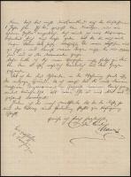 1890 Bp. II. Zsigmond utca, Drózsa és Társa vasbútor gyárának fametszetes fejléces levélpapírja a gy...