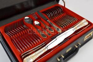 Sonesta evőeszköz készlet (46 db), műbőr aktatáskában