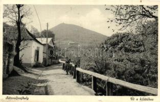 6 db régi magyar és történelmi magyar városképes lap: Tiszaborkút, Tapolca, Sátoraljaújhely, Sopron,...