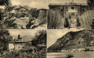 13 db modern magyar városképes lap / 13 modern Hungarian town-view postcards