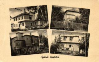 Agárd - 4 db modern városképes lap