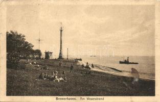7 db régi városképes lap: világítótorony / 7 pre-1945 town-view postcards: lighthouses