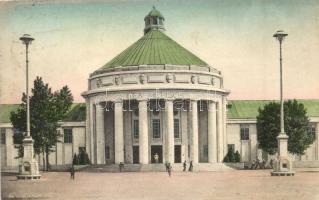 7 db régi városképes lap: Nemzetközi vásárok / 7 pre-1945 town-view postcards: International Fairs (...