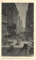 12 db régi és modern amerikai városképes lap / 12 pre-1945 and modern American town-view postcards (...