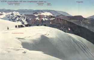 14 db régi svájci városképes lap / 14 pre-1945 Swiss town-view postcards
