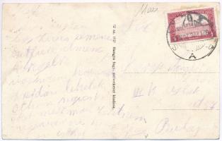 Sajószentpéter, Vasútállomás. Hangya fogyasztási szövetkezet kiadása (r)